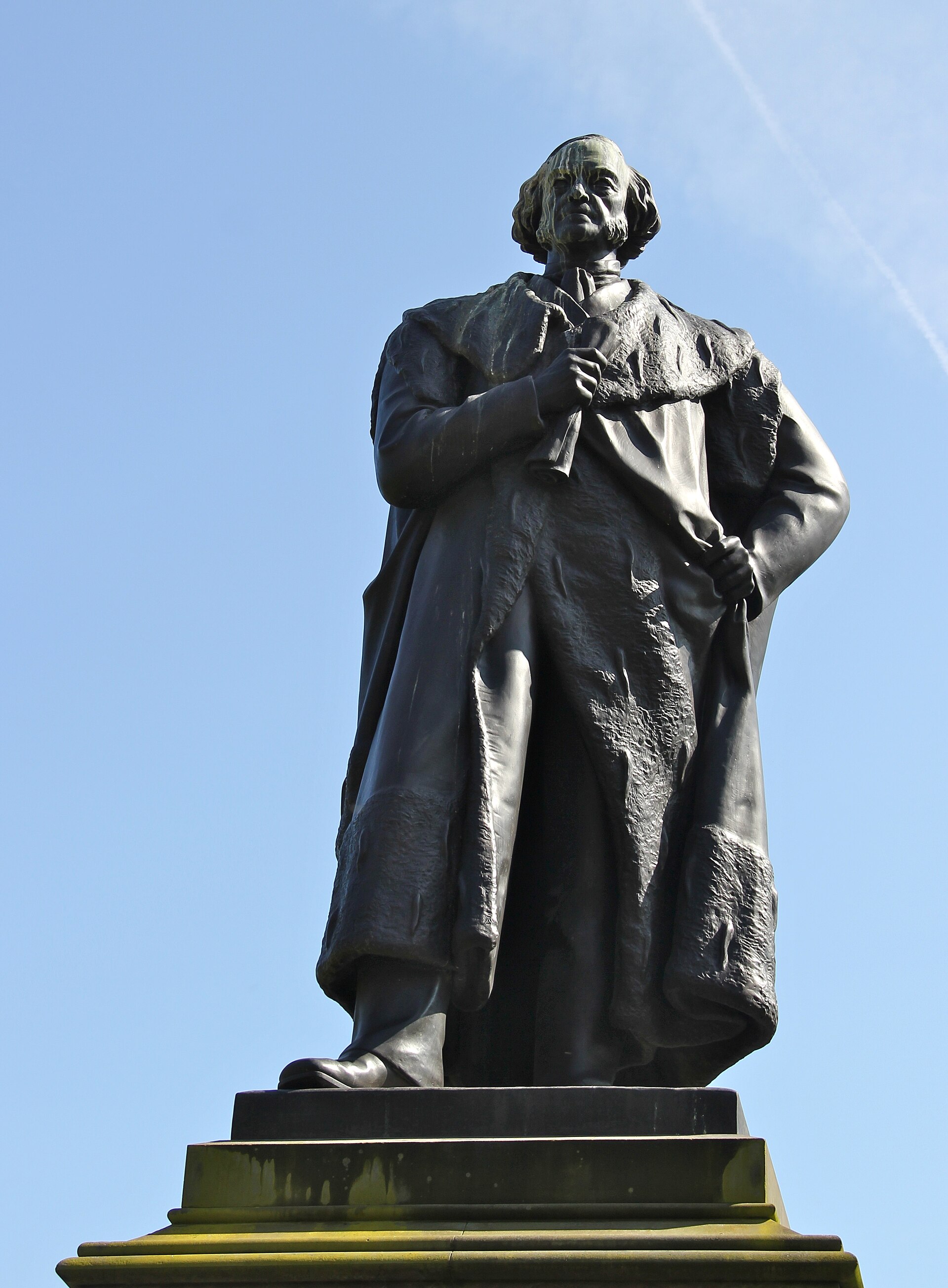 Statue of Adam Black in East Princes Street Gardens, Edinburgh