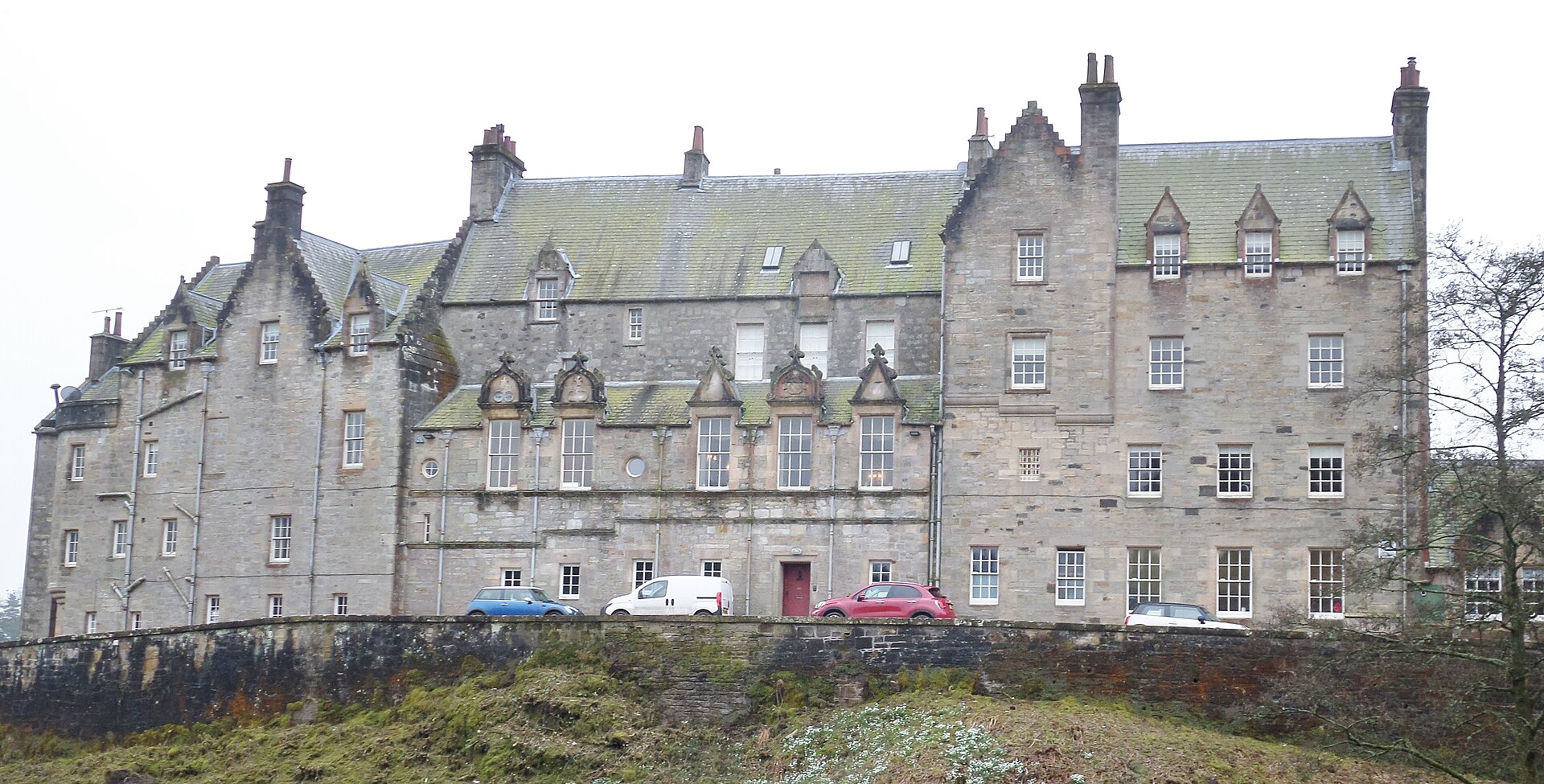 Blair House near Dalry in North Ayrshire, viewed from the north