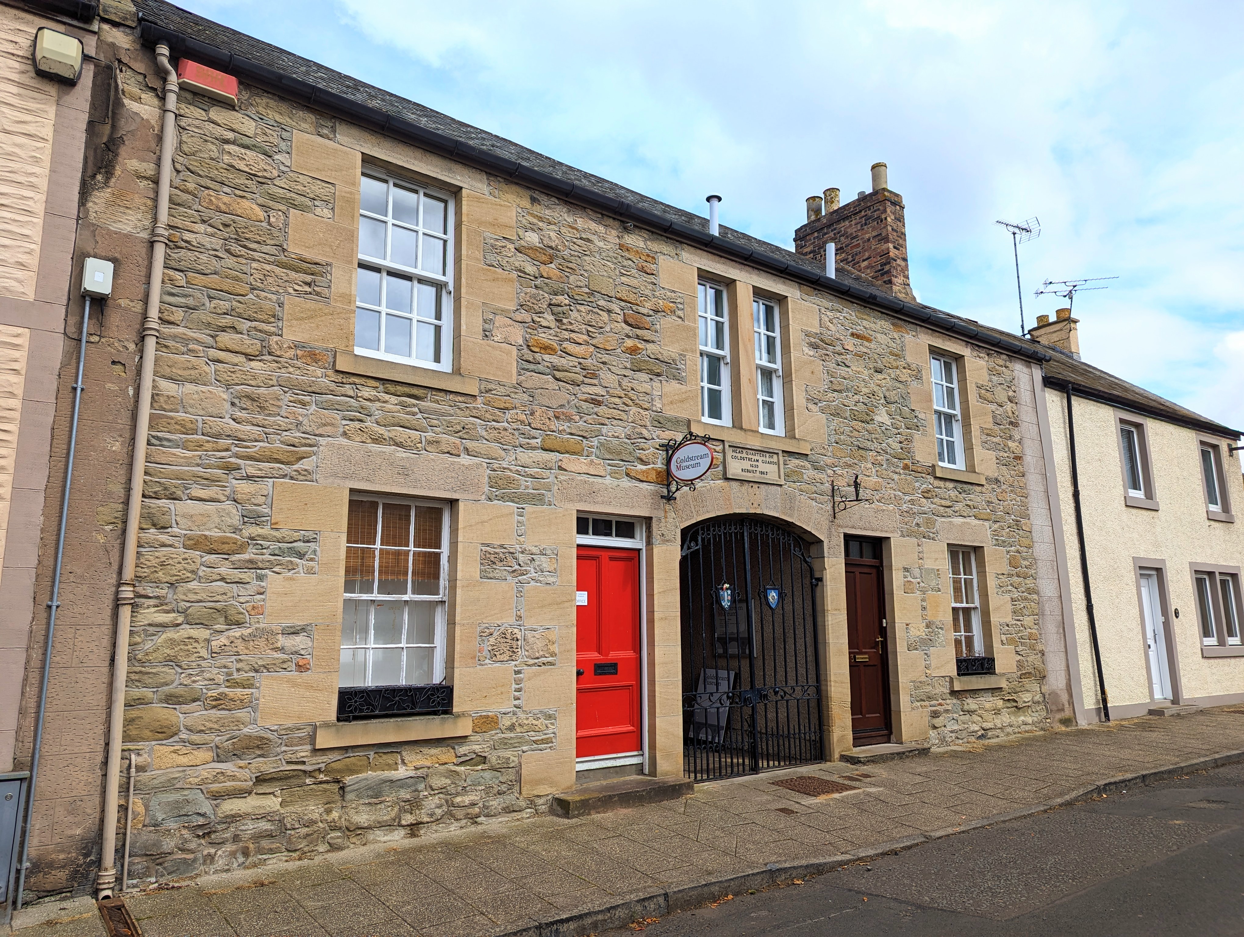 Coldstream Museum in the former Guards House at Market Square