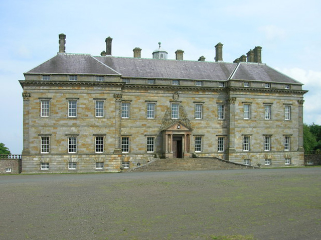Kinross House viewed across its grounds.