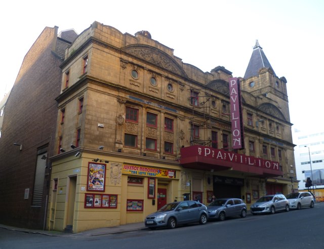 Pavilion Theatre on Renfield Street, Glasgow.